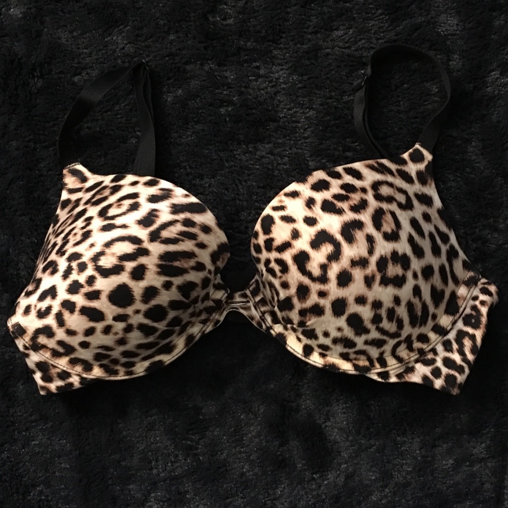 Victoria Secret Fabulous Leopard Bra 34D